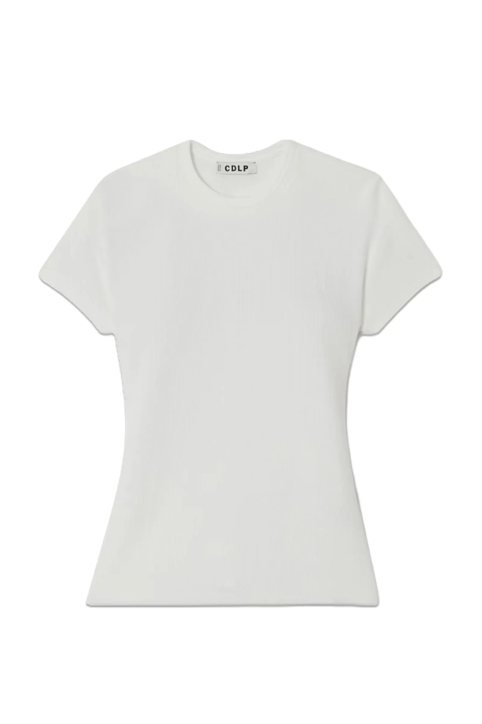 Ribbed Stretch Lyocell And Cotton-Blend T-Shirt