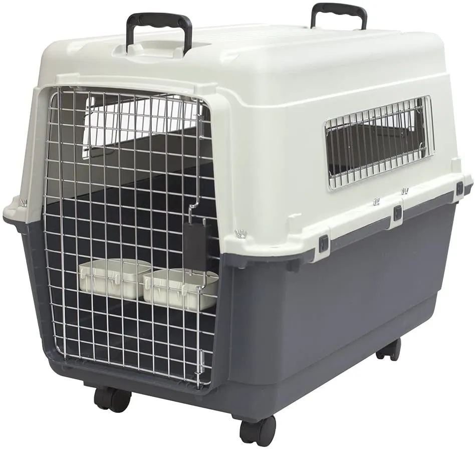 Rolling Travel Dog Crate