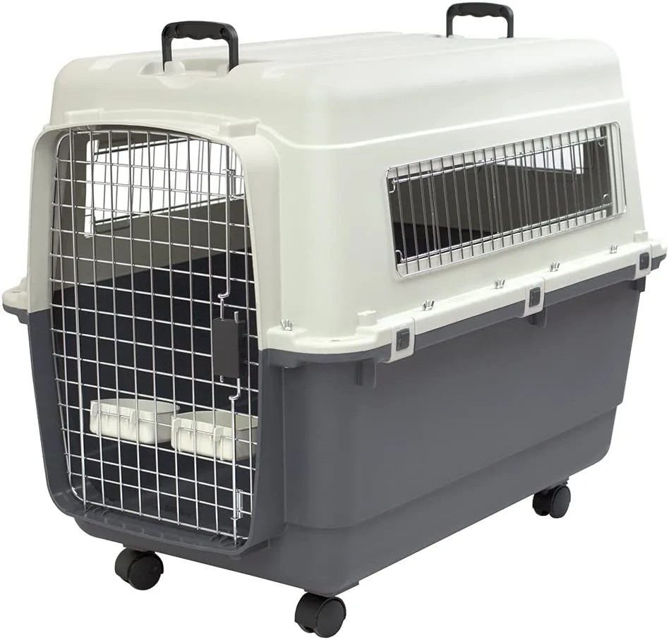 Rolling Travel Dog Crate
