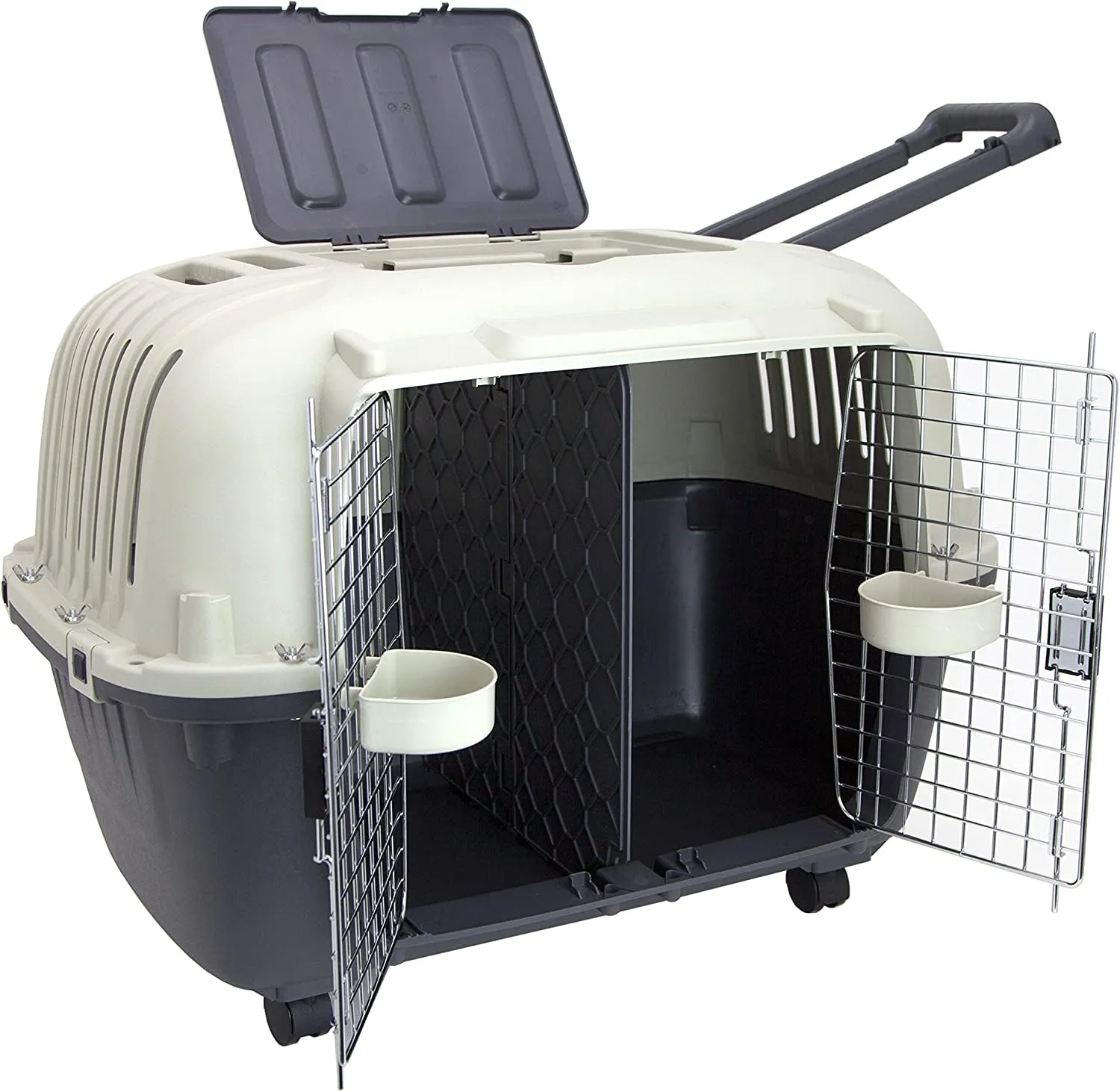 Rolling Travel Dog Crate