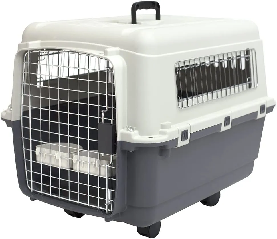 Rolling Travel Dog Crate