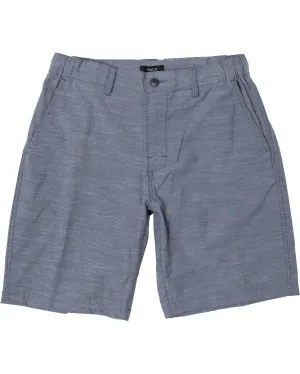 RVCA Boys All Time Costal Solid Hybrid Short 17"