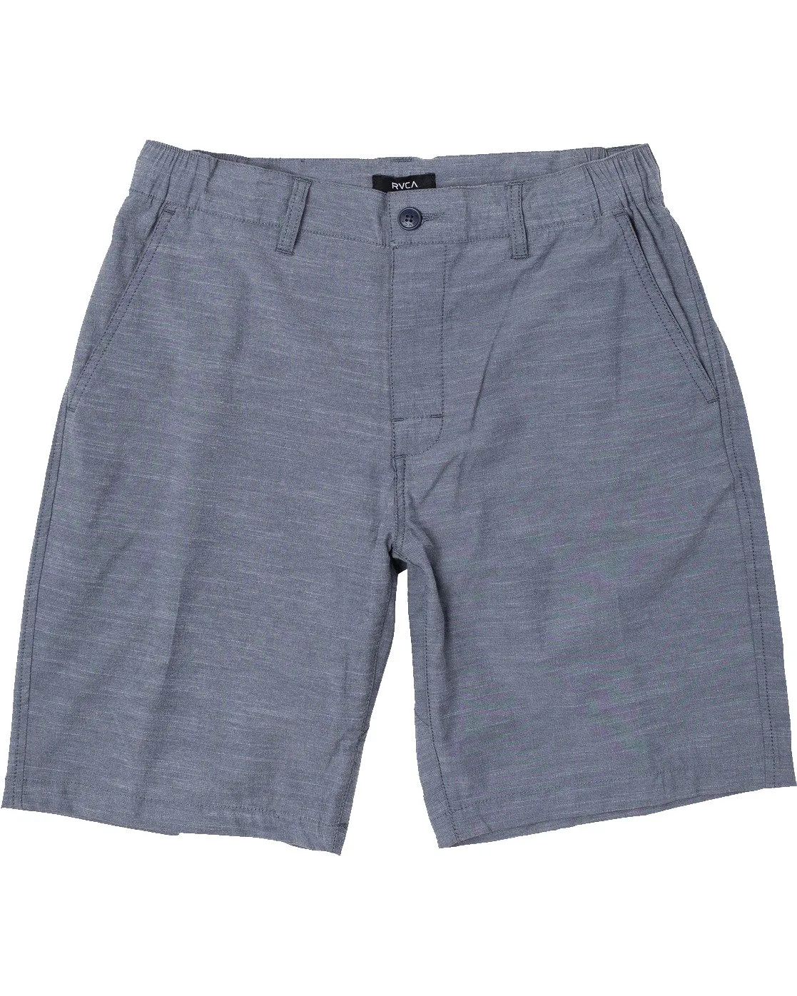 RVCA Boys All Time Costal Solid Hybrid Short 17"