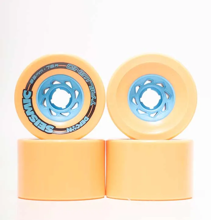 Seismic Tailwind 83mm Longboard Wheels