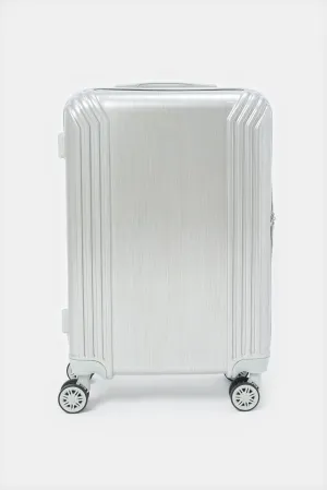 Silver Trolley Travel Luggage (24 Inch)