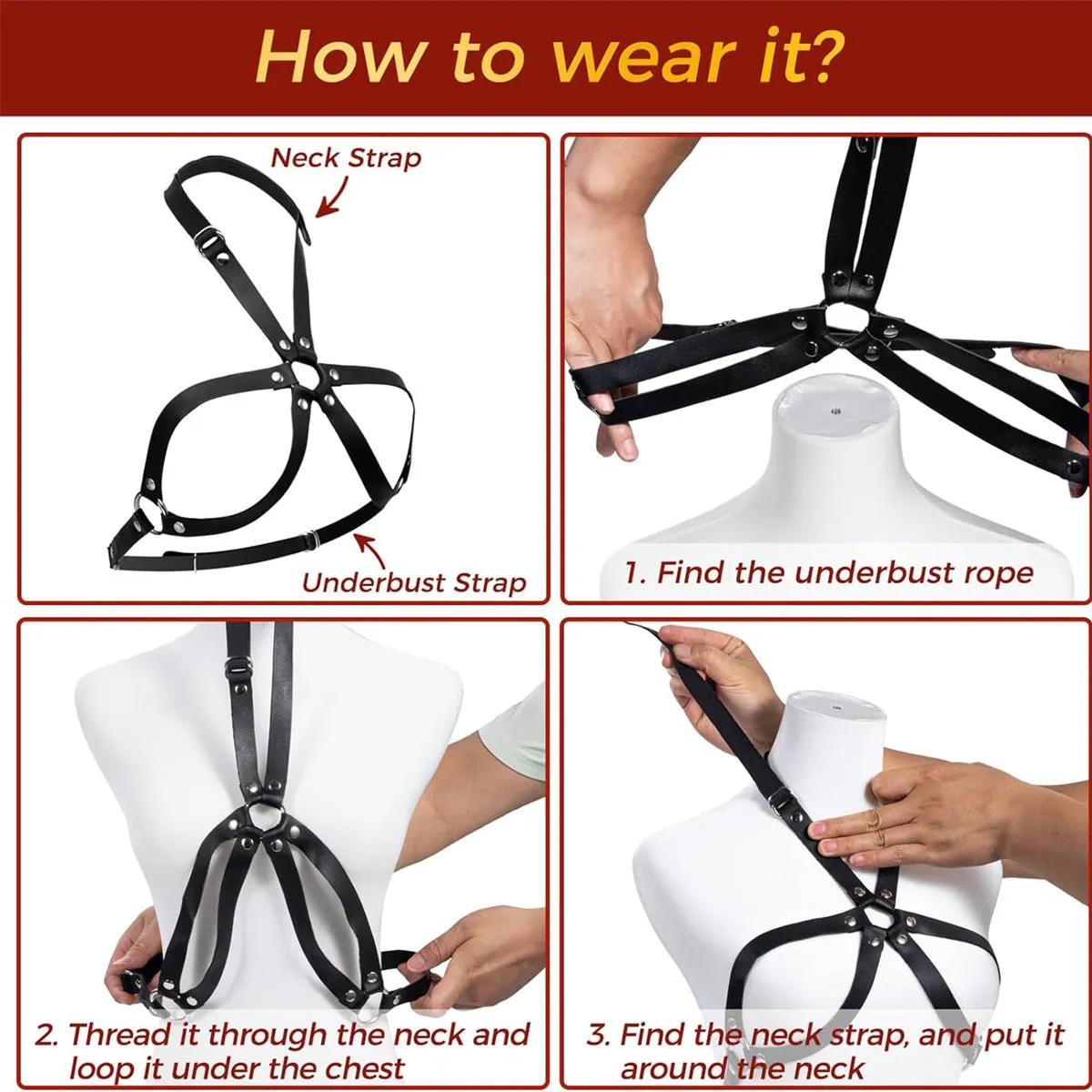 SM Female Corset Strap Restraint