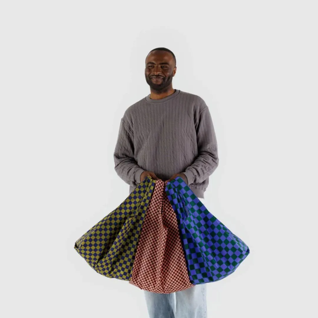 Standard Baggu Set Of 3 (Jewel Checks)