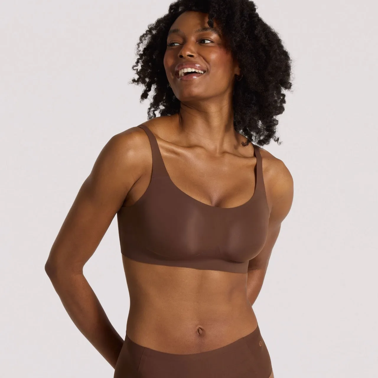 Structured Scoop Bra