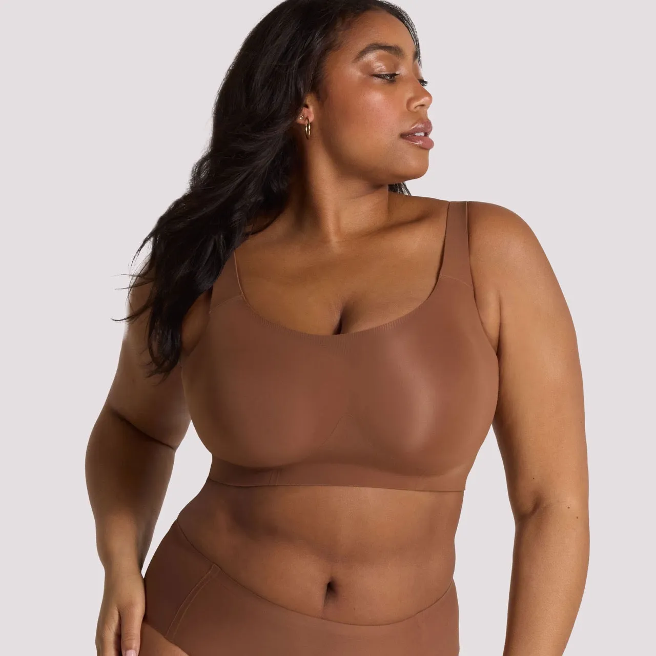 Structured Scoop Bra