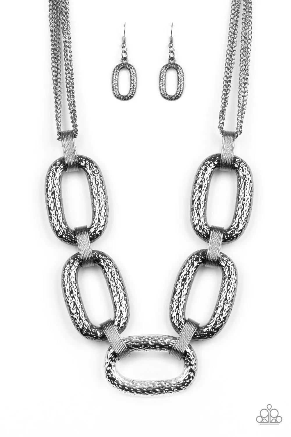 Take Charge Black-Necklace