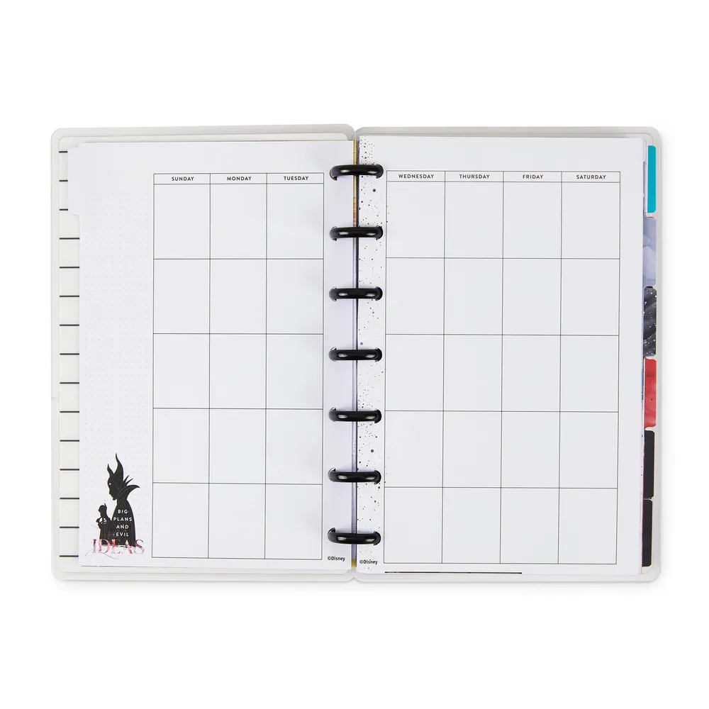 Undated Disney© Villains Mini Dashboard Happy Planner - 12 Months