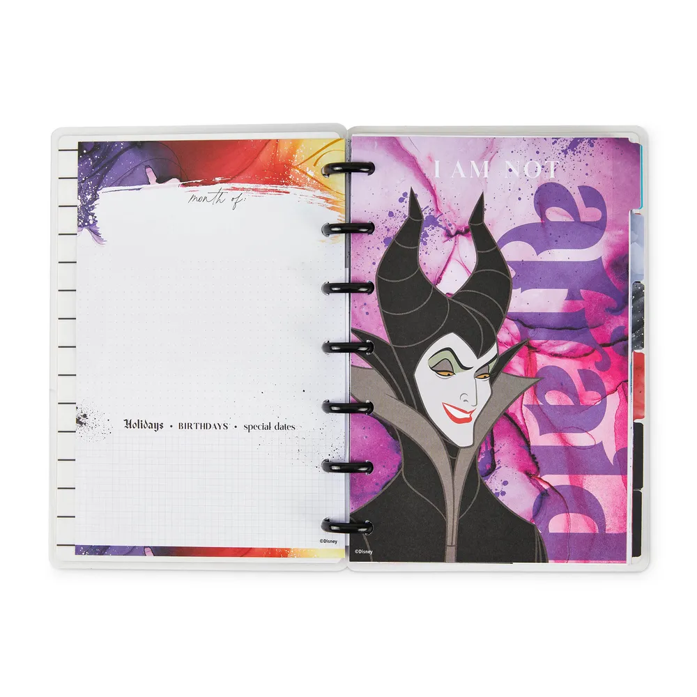 Undated Disney© Villains Mini Dashboard Happy Planner - 12 Months