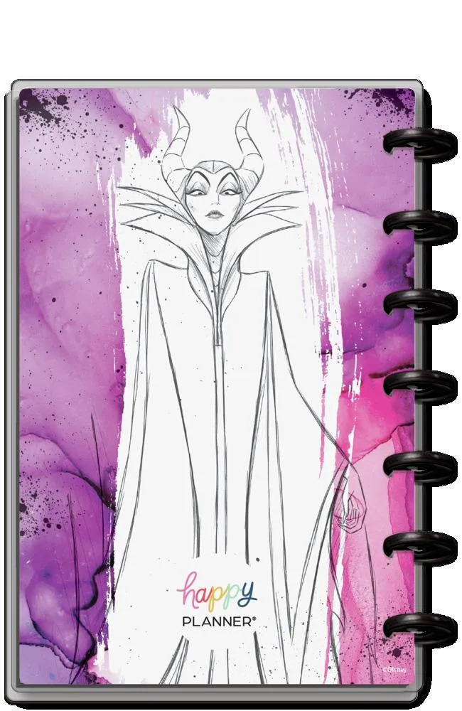 Undated Disney© Villains Mini Dashboard Happy Planner - 12 Months