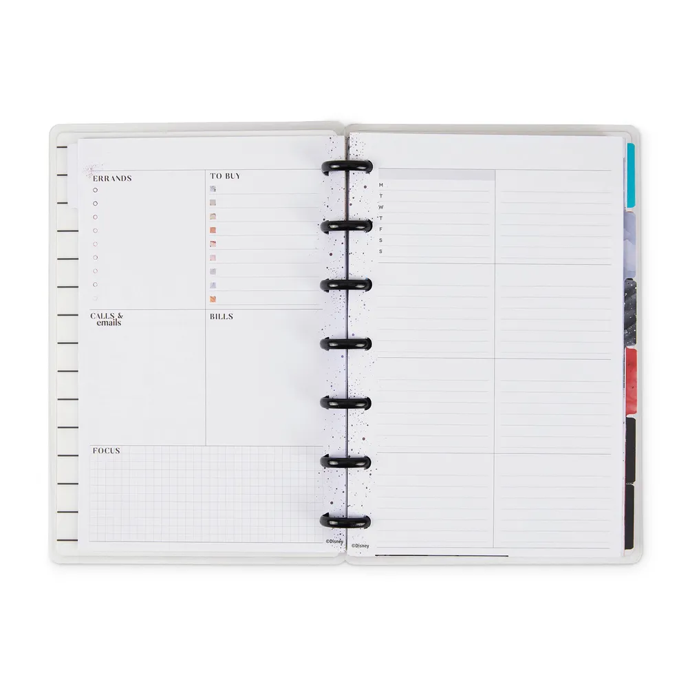 Undated Disney© Villains Mini Dashboard Happy Planner - 12 Months