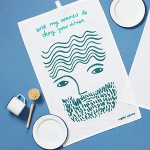 Use My Waves Tea Towel