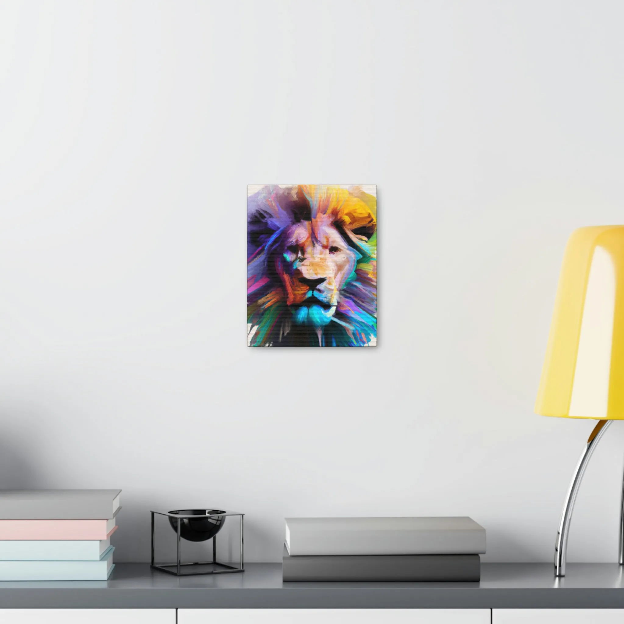 Vibrant Roar. - Canvas