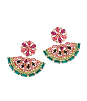Watermelon Slice Earrings