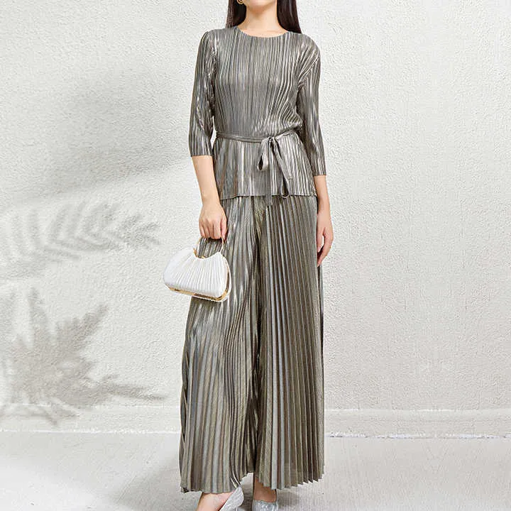 Women Clothing Metallic Polyester- قماش البوليستر